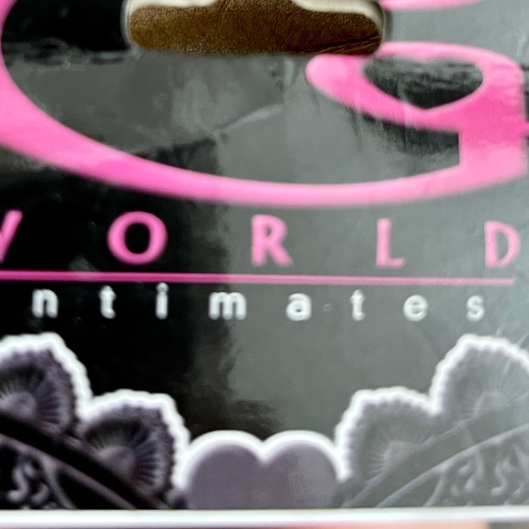 2-pc Charming Thong & Stockings - Picture 3 of 4